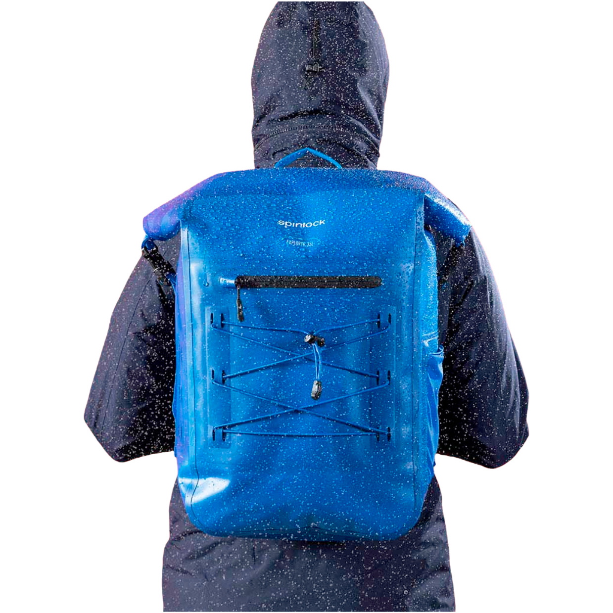 2026 Spinlock Explorer 35L Saco Impermeável Roll Top DW-PBW / 35AB - Atlantic Blue